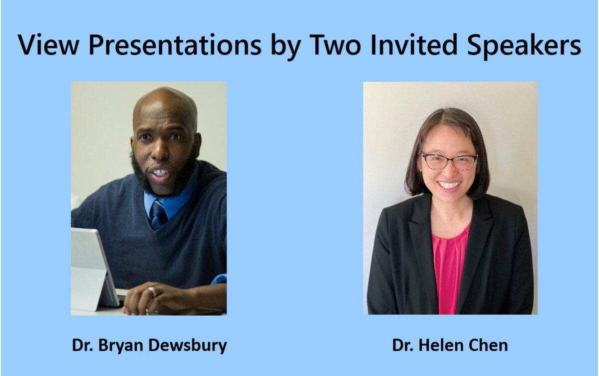 Dr. Bryan Dewsbury on Assessing Equity and Dr. Helen Chen on ePortfolios